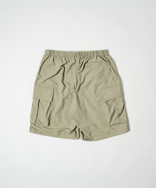 YOEL(ヨエル)の「YOEL - nylon cargo short pants / ナイロンカーゴショートパンツ(カーゴパンツ・メンズ・カーキ/ネイビー・LARGE/MEDIUM)」の15枚目の写真