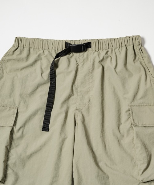 YOEL(ヨエル)の「YOEL - nylon cargo short pants / ナイロンカーゴショートパンツ(カーゴパンツ・メンズ・カーキ/ネイビー・LARGE/MEDIUM)」の16枚目の写真