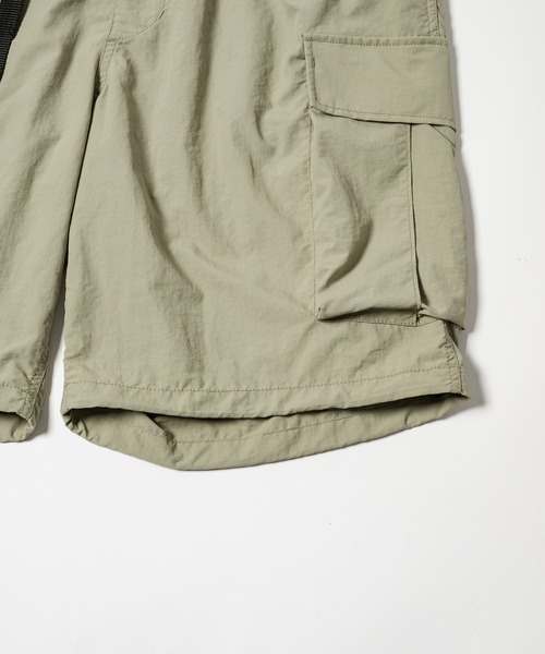 YOEL(ヨエル)の「YOEL - nylon cargo short pants / ナイロンカーゴショートパンツ(カーゴパンツ・メンズ・カーキ/ネイビー・LARGE/MEDIUM)」の20枚目の写真