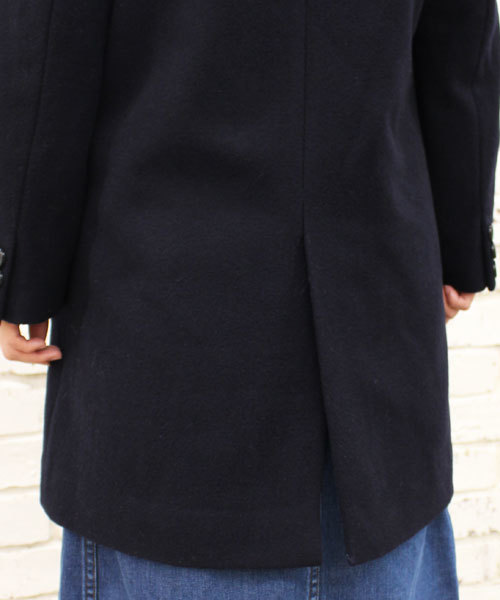 CIAOPANIC（チャオパニック）の「【Ciaopanic】　メルトンチェスターコート（チェスターコート・レディース・グレー/ネイビー/キャメル・FREE）」の9枚目の写真