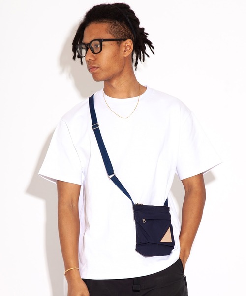 ADAM PATEK（アダムパテック）の「ADAM PATEK/【Anza】BREATHATEC mini shoulderbag（ショルダーバッグ・メンズ・ネイビー/ブラック・ONESIZE）」の10枚目の写真