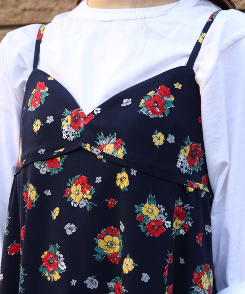 THE　SHINZONE　ワンピース　ポピー柄 24MMカプセルコレクション】シンゾーン THE SHINZONE POPPY