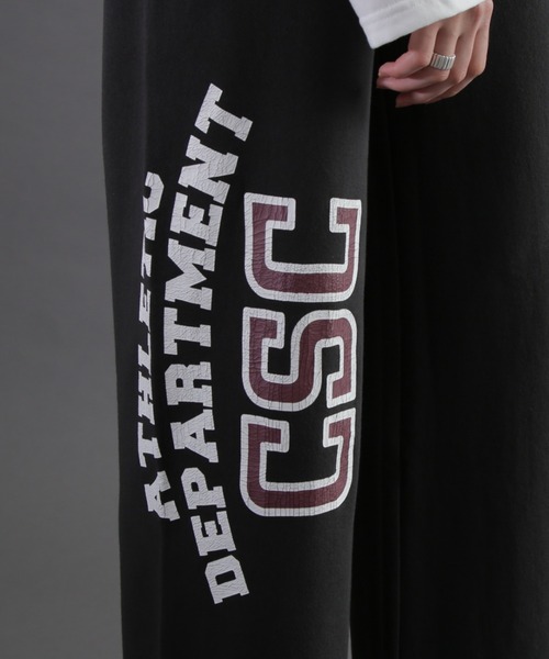 【セール】(CREOLME)サイドプリントスウェットパンツ（スウェットパンツ）｜CREOLME（クレオルム）