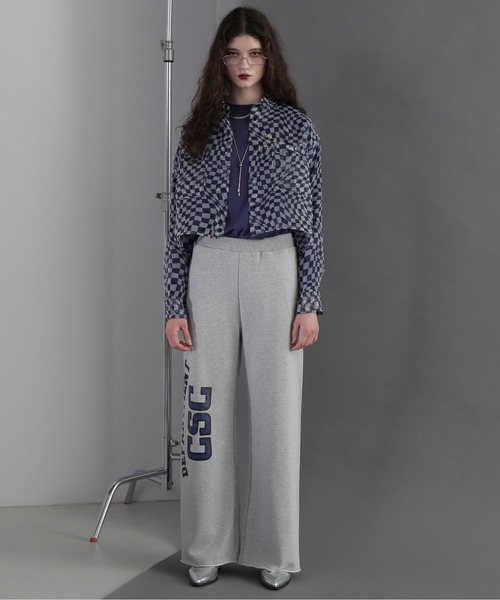 【セール】(CREOLME)サイドプリントスウェットパンツ（スウェットパンツ）｜CREOLME（クレオルム）