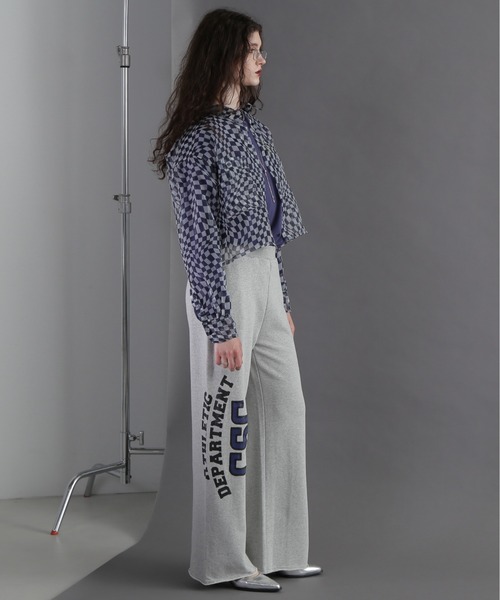 【セール】(CREOLME)サイドプリントスウェットパンツ（スウェットパンツ）｜CREOLME（クレオルム）