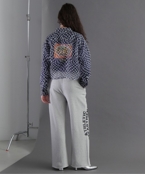 【セール】(CREOLME)サイドプリントスウェットパンツ（スウェットパンツ）｜CREOLME（クレオルム）