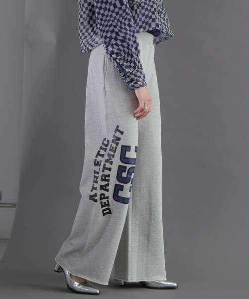 【セール】(CREOLME)サイドプリントスウェットパンツ（スウェットパンツ）｜CREOLME（クレオルム）