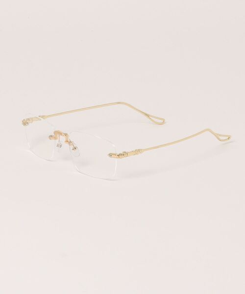 Burner(バーナー)の「【GROOVY STORE】リムレスメガネ ユニセックス(メガネ・メンズ・シルバー/シルバー系その他2/ゴールド/ゴールド系その他2/ゴールド系その他3/シルバー系その他3/シルバー系その他4・FREE)」の5枚目の写真