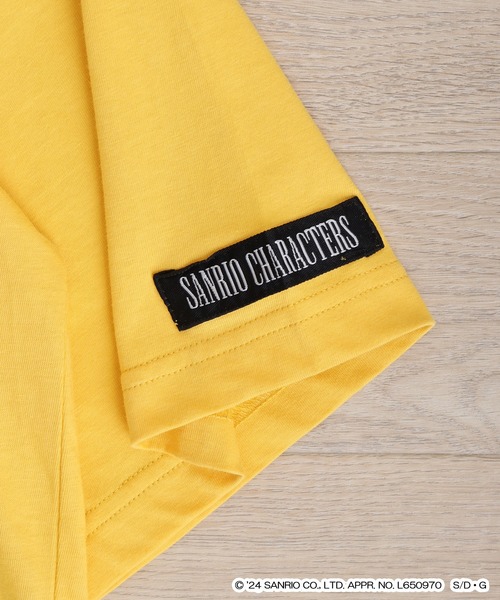 sanrio(サンリオ)の「sanrio ぐでたま キングビッグTシャツ(Tシャツ/カットソー・レディース・レモンイエロー・FREE)」の4枚目の写真