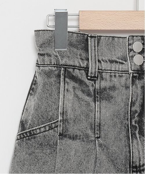 LOVETOXIC(ラブトキシック)の「【LTXC】デニムプリーツスカパン(スカート・キッズ・ブルー/グレー・S/M/L)」の7枚目の写真