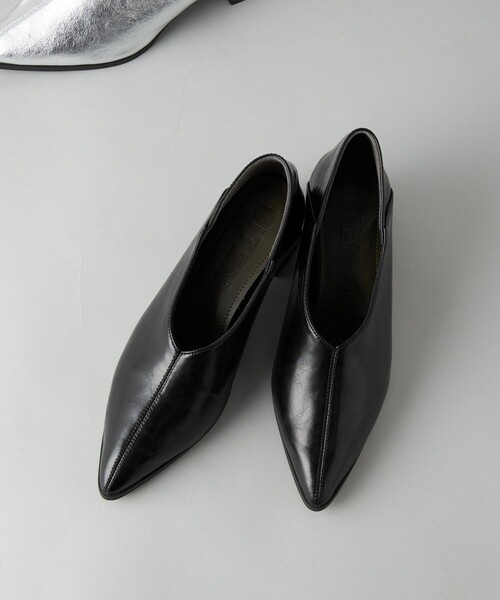 CITEN（シテン）の「＜CITEN＞2WAY ポインテッドパンプス（パンプス・レディース・ブラック/シルバー・23cm/23.5cm/24cm/24.5cm）」の2枚目の写真