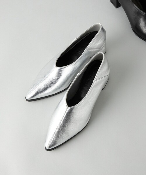CITEN（シテン）の「＜CITEN＞2WAY ポインテッドパンプス（パンプス・レディース・ブラック/シルバー・23cm/23.5cm/24cm/24.5cm）」の7枚目の写真
