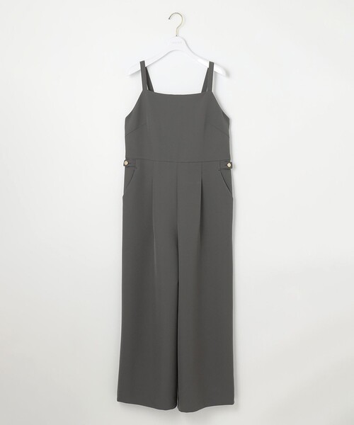 ANY SIS(エニィスィス)の「【洗える】オールインワン サロペット(サロペット/オーバーオール・レディース・ブラック系/グレー系・1/2/3)」の12枚目の写真