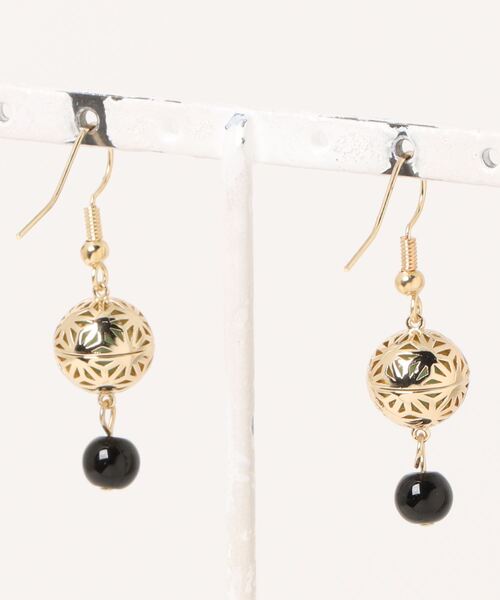 カヤ（カヤ）の「【カヤ】透かし玉ピアス（ピアス（両耳用）・レディース・その他1/その他2/その他3・FREE）」の4枚目の写真