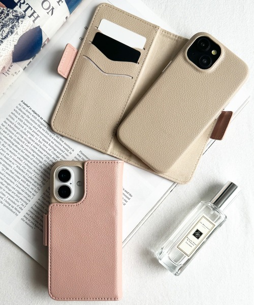 GRACE iPhone16背面手帳型ケース ベージュ 楽天市場】iPhone 16 ケース 手帳 背面クリア iPhone16 ケース