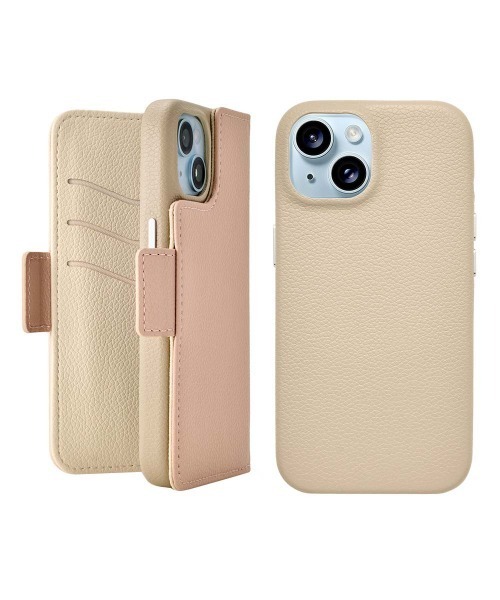 2Way Mag Flip Case iPhone16 16Pro 手帳型 着脱 iPhoneケース