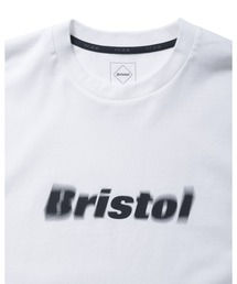 F.C. Real Bristol Blurred Logo Tシャツ FCRB-242106-blk-01.jpg