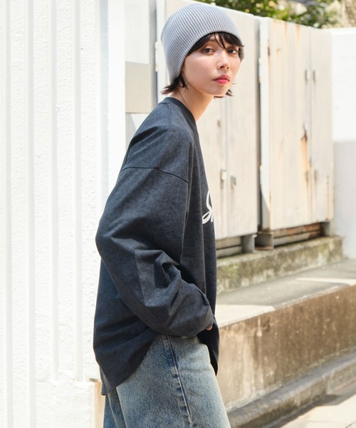 セール】WEGO/スノーダイグラフィックロンT（Tシャツ/カットソー