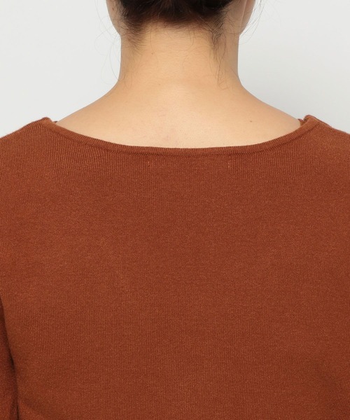 mysty woman（ミスティウーマン）の「エコファータンクカーデSET　149824（アンサンブル・レディース・ライトグレー/オレンジ/ブラック・FREE）」の14枚目の写真