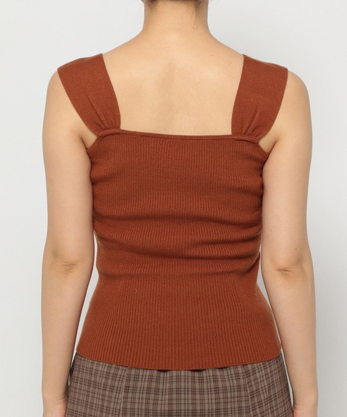 mysty woman（ミスティウーマン）の「エコファータンクカーデSET　149824（アンサンブル・レディース・ライトグレー/オレンジ/ブラック・FREE）」の16枚目の写真