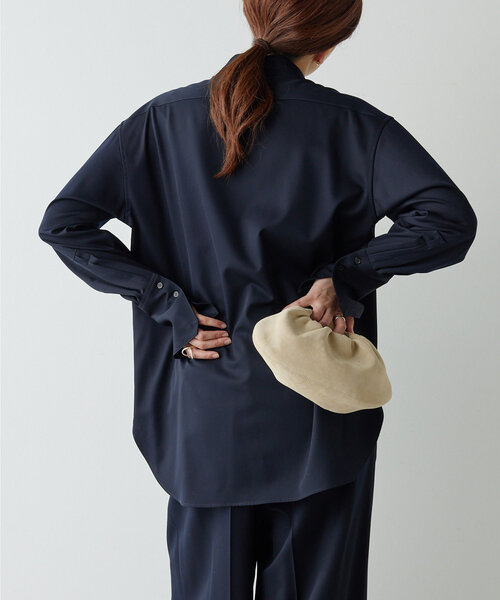 【セール】【PEAS】ウールドレスシャツ（シャツ/ブラウス）｜GALLARDAGALANTE（ガリャルダガランテ）