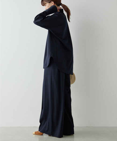 【セール】【PEAS】ウールドレスシャツ（シャツ/ブラウス）｜GALLARDAGALANTE（ガリャルダガランテ）