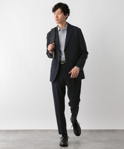 GLOBAL WORK(グローバルワーク)の「アーバンジャケット+WARM/115865(テーラードジャケット・メンズ・チャコール/ネイビー/グレー/ダークグレー・SMALL/MEDIUM/LARGE/X-LARGE)」の6枚目の写真