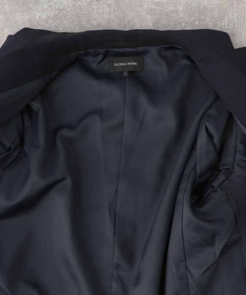 GLOBAL WORK(グローバルワーク)の「アーバンジャケット+WARM/115865(テーラードジャケット・メンズ・チャコール/ネイビー/グレー/ダークグレー・SMALL/MEDIUM/LARGE/X-LARGE)」の19枚目の写真