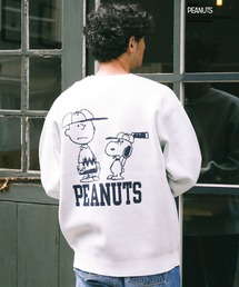 【SNOOPY＆FRIENDS meets BAYFLOW】ピーナッツニットプルオーバー