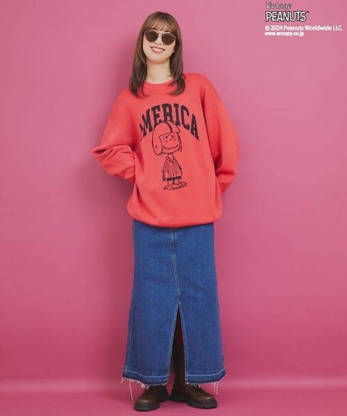 セール】【SNOOPY＆FRIENDS meets BAYFLOW】ピーナッツニットプル