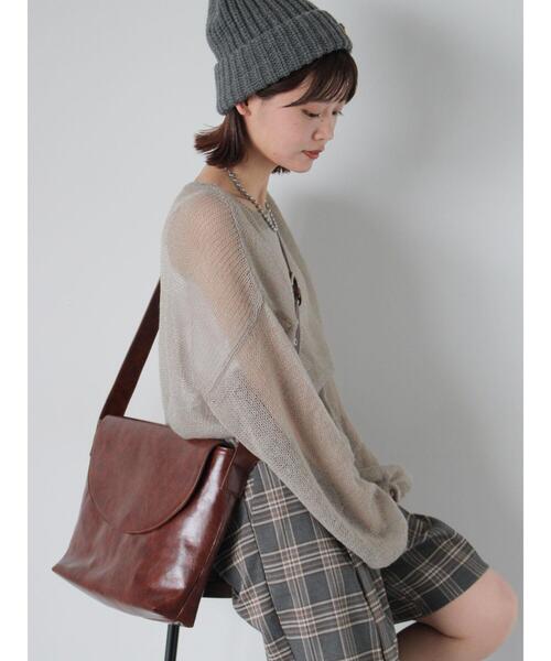 ehka sopo(エヘカソポ)の「モヘヤタッチメッシュニット(ニット/セーター・レディース・キナリ/ピンク/ブルー/グレー・F)」の17枚目の写真