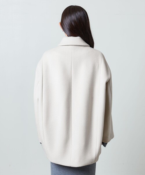 MARW UNITED ARROWS＞コクーン ミドルコート NATURAL