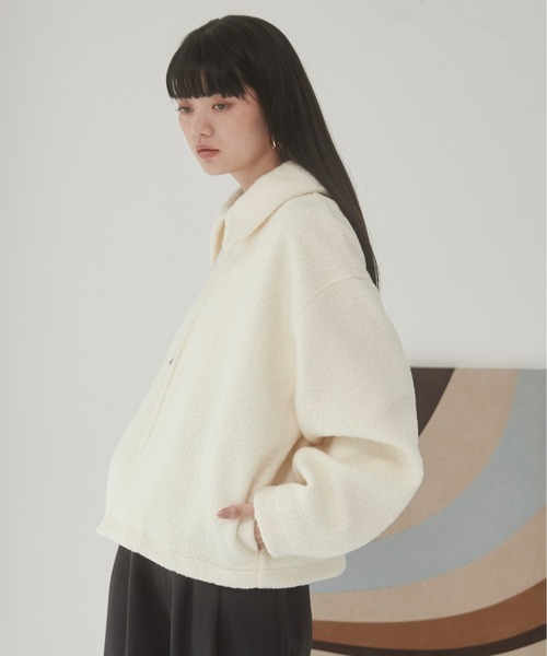 【セール】ブークレーダブルジップブルゾン（ブルゾン）｜ANGIE（アンジー）