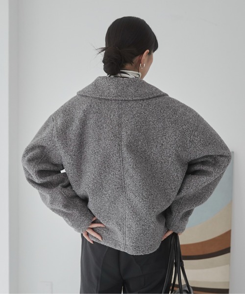 【セール】ブークレーダブルジップブルゾン（ブルゾン）｜ANGIE（アンジー）