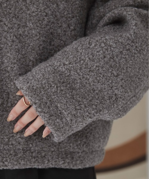 【セール】ブークレーダブルジップブルゾン（ブルゾン）｜ANGIE（アンジー）