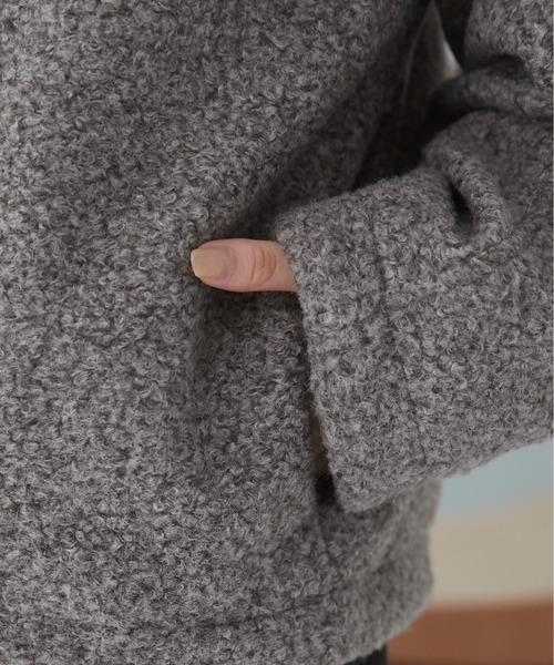 【セール】ブークレーダブルジップブルゾン（ブルゾン）｜ANGIE（アンジー）