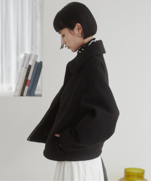 【セール】ブークレーダブルジップブルゾン（ブルゾン）｜ANGIE（アンジー）