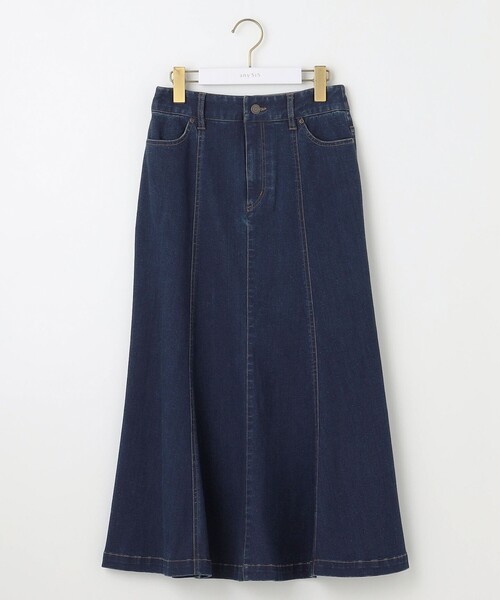 ANY SIS(エニィスィス)の「【洗える】ナローデニム スカート(デニムスカート・レディース・ネイビー系/ブラック系・4)」の15枚目の写真
