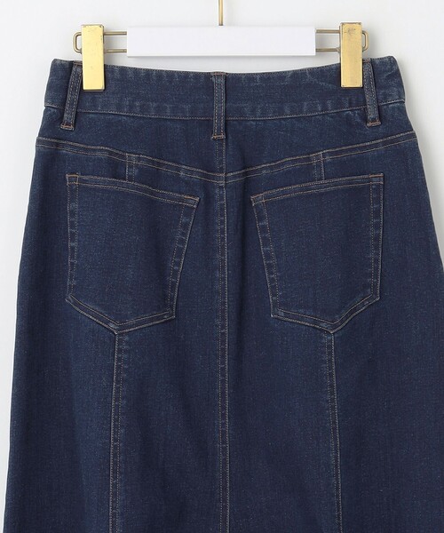 ANY SIS(エニィスィス)の「【洗える】ナローデニム スカート(デニムスカート・レディース・ネイビー系/ブラック系・4)」の5枚目の写真