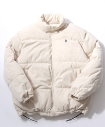 U.S. POLO ASSN.（ユーエスポロアッスン）の「2025AWコーデュロイ追加   U.S.POLO ASSN. ブランドロゴワンポイント刺繍 フェイクダウンジャケット メンズ レディース/中わたブルゾン（ダウンジャケット/コート・メンズ）」