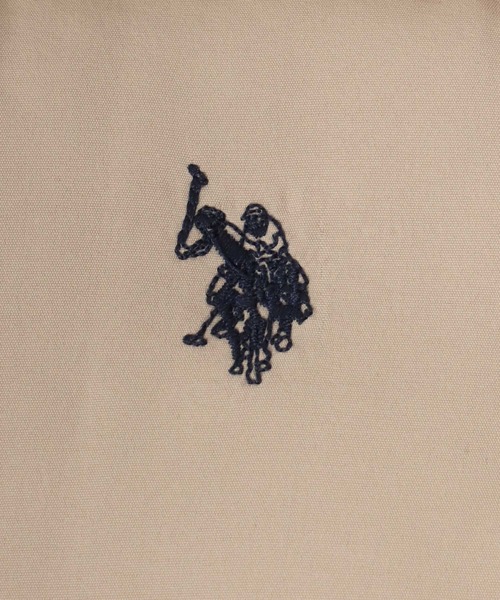 U.S. POLO ASSN.(ユーエスポロアッスン)の「U.S.POLO ASSN. ブランドロゴワンポイント刺繍 フェイクダウンジャケット/パファージャケット(ダウンジャケット/コート・メンズ・ベージュ/アイボリー/ブラック/ブラウン系その他/ホワイト系その他/ブラック系その他・M/L/LL)」の15枚目の写真