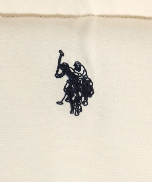U.S. POLO ASSN.(ユーエスポロアッスン)の「U.S.POLO ASSN. ブランドロゴワンポイント刺繍 フェイクダウンジャケット/パファージャケット(ダウンジャケット/コート・メンズ・ベージュ/アイボリー/ブラック/ブラウン系その他/ホワイト系その他/ブラック系その他・M/L/LL)」の9枚目の写真
