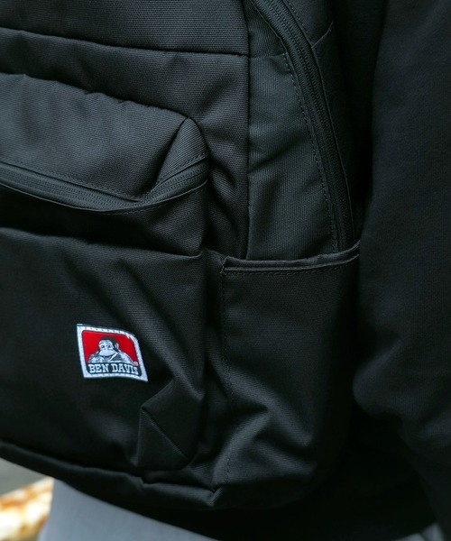 BEN DAVIS（ベンデイビス）の「【BEN DAVIS/ベンデイビス】シンプルデイパック（バックパック/リュック・メンズ・ブラック/カーキ・FREE）」の13枚目の写真