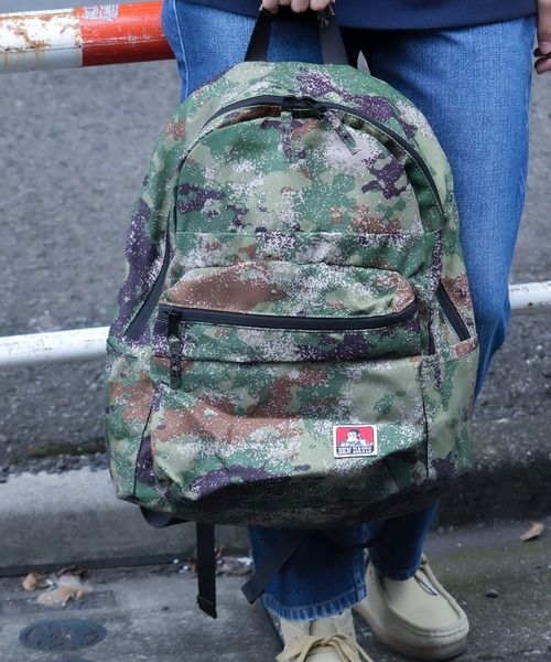 BEN DAVIS（ベンデイビス）の「【BEN DAVIS/ベンデイビス】シンプルデイパック（バックパック/リュック・メンズ・ブラック/カーキ・FREE）」の15枚目の写真