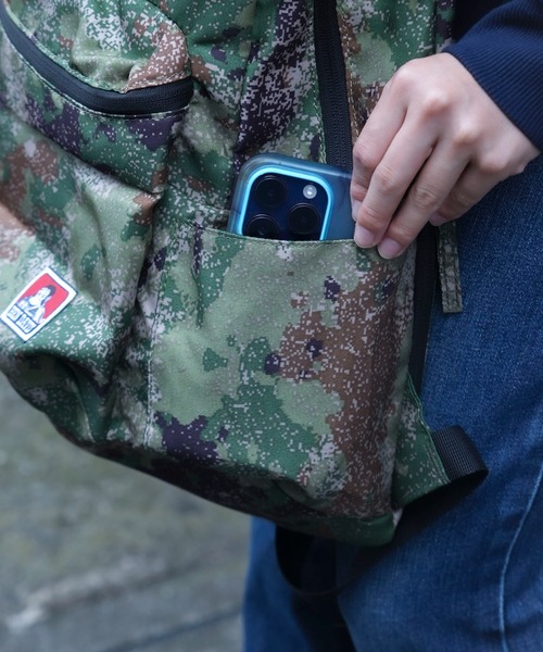 BEN DAVIS（ベンデイビス）の「【BEN DAVIS/ベンデイビス】シンプルデイパック（バックパック/リュック・メンズ・ブラック/カーキ・FREE）」の6枚目の写真