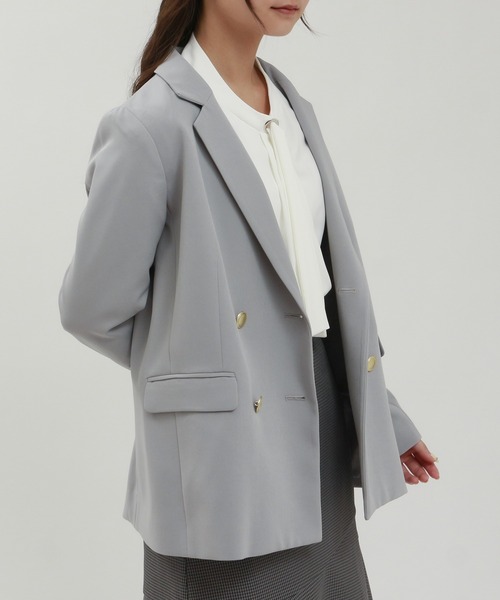 TRUDEA（トルディア）の「ダブルブレストジャケット（テーラード