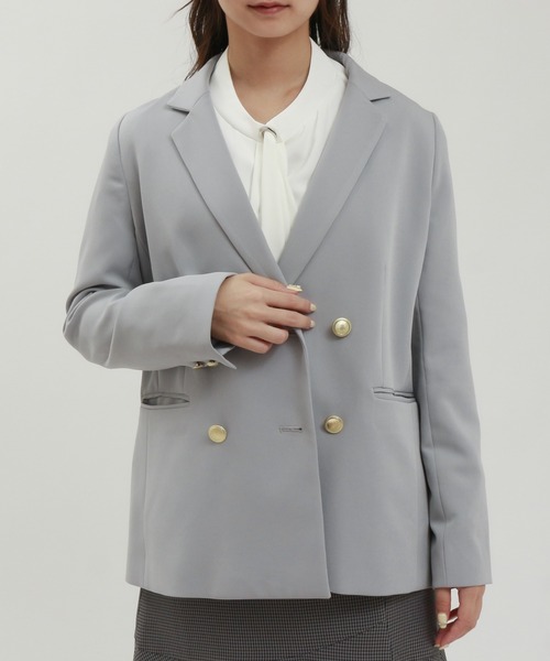 TRUDEA（トルディア）の「ダブルブレストジャケット（テーラード