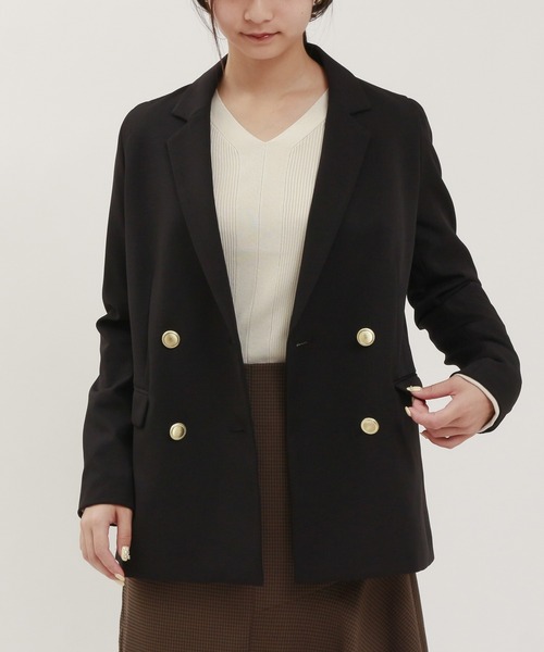TRUDEA（トルディア）の「ダブルブレストジャケット（テーラード