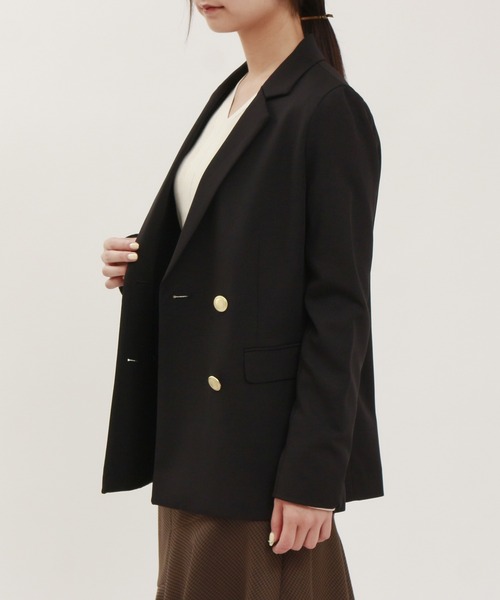 TRUDEA（トルディア）の「ダブルブレストジャケット（テーラード