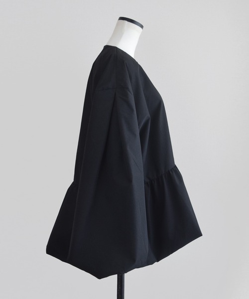 Marient(マリエント)の「ペプラムジップブルゾンJK/アウター(ブルゾン・レディース・ブラック・FREE)」の19枚目の写真